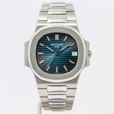 patek philippe nautilus blue sapphire bezel|Patek Philippe 3800.